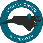 Locally owned and operated badge