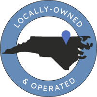 Locally owned and operated badge