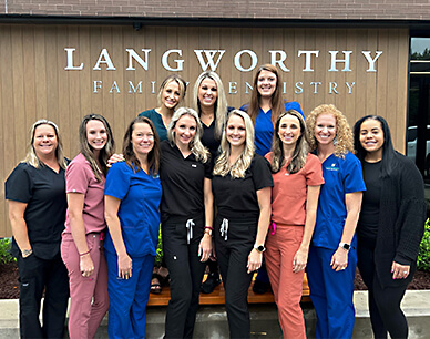 The Langworthy Family Dentistry team