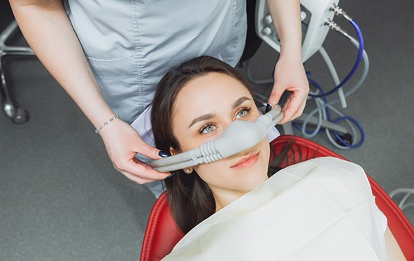 Nitrous oxide dental sedation can make your dental treatment less worrisome